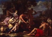 Nicolas Chaperon The Nurture of Jupiter oil painting reproduction